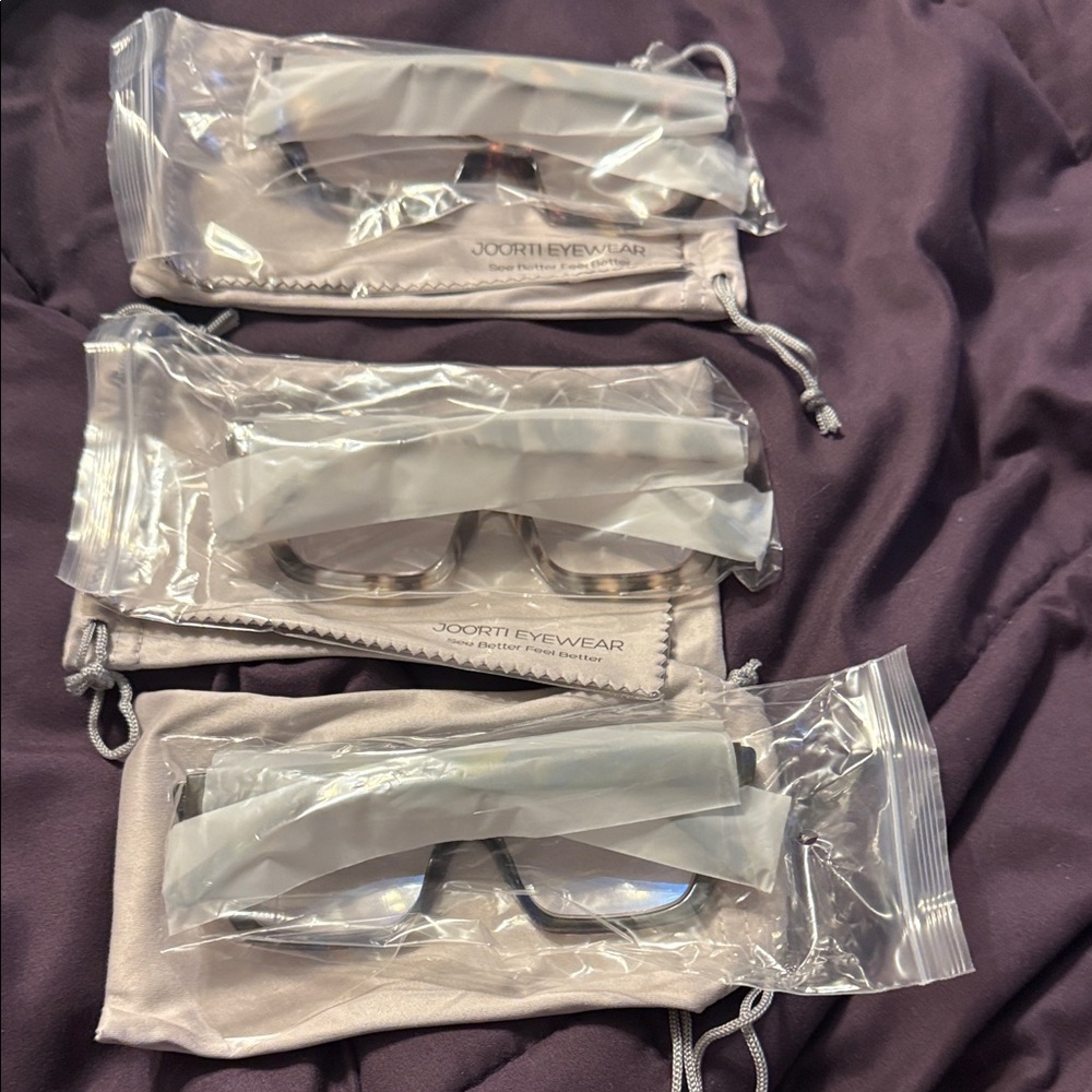 Eyeglasses Trio  Readers - 3 pack of +1.75 Joorti eyewear tortoise Oprah cat eye - Picture 4 of 12